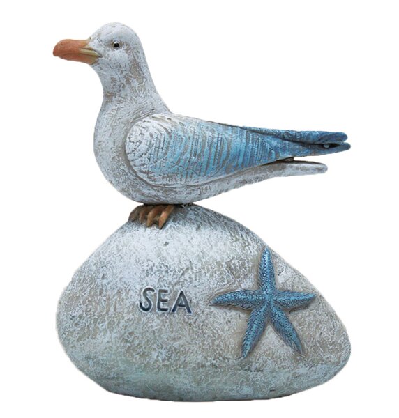 resin seagull statue